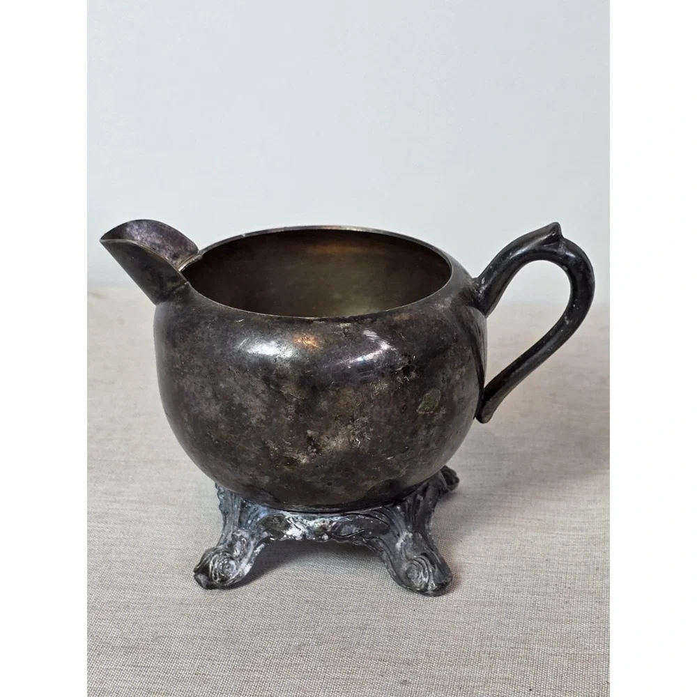Vintage FB‎ Rogers Silver Co 1083 Creamer Jar